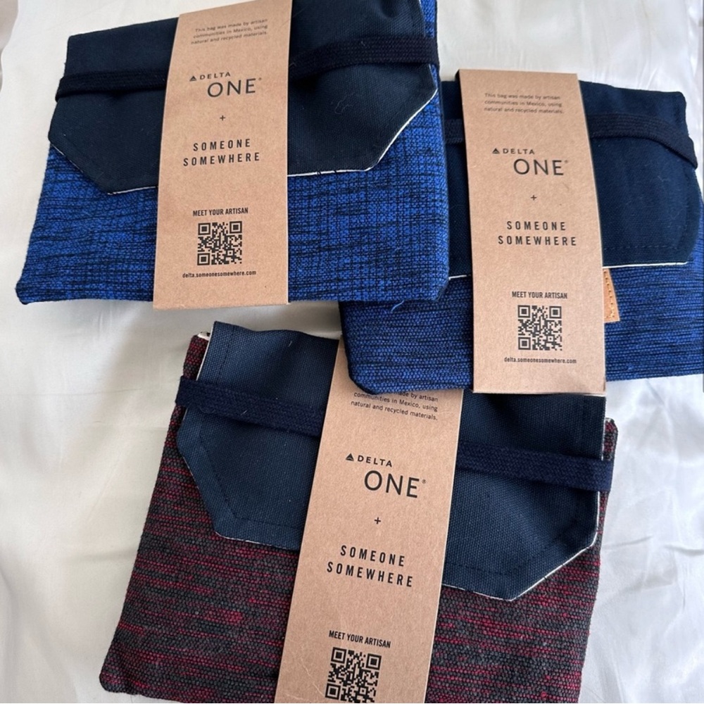 Reserved - 3 Delta One amenity kits
